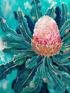 Blooming Banksia
