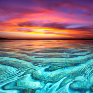 Sunset Textures | Jervis Bay