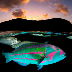 Surge Wrasse Sunset | Lord Howe Island