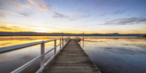 Jetty Sunset, Oak Flats NSW