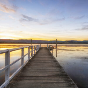 Jetty Sunset, Oak Flats NSW