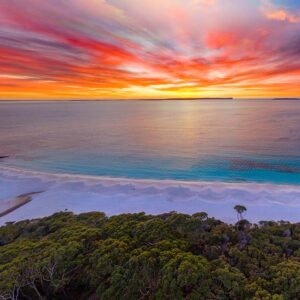 Skyfire at Hyams Beach